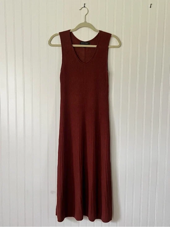 Banana Republic Maxi Dress in Burnt Umber Small - Picture 1 of 7